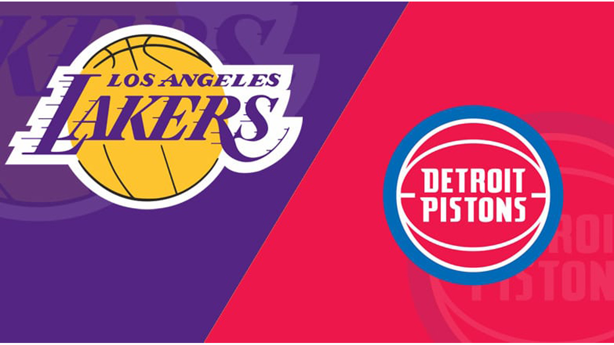 NBA 2020/ 2021, DETROIT PISTONS / L.A. LAKERS