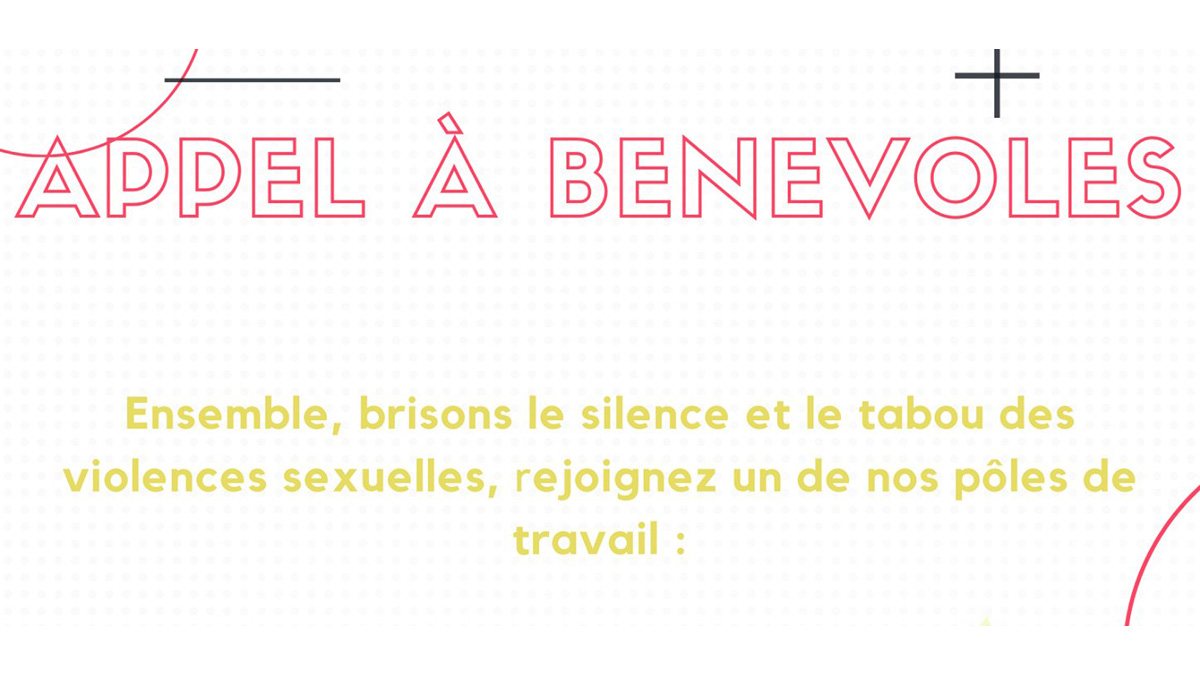 «WOMEN BREAK THE SILENCE» RECRUTE DES BÉNÉVOLES