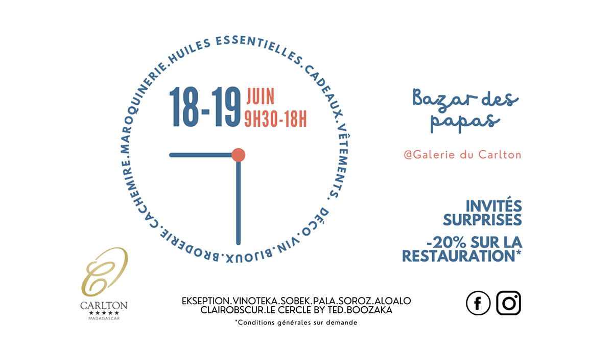 BAZAR DES PAPAS AU CARLTON