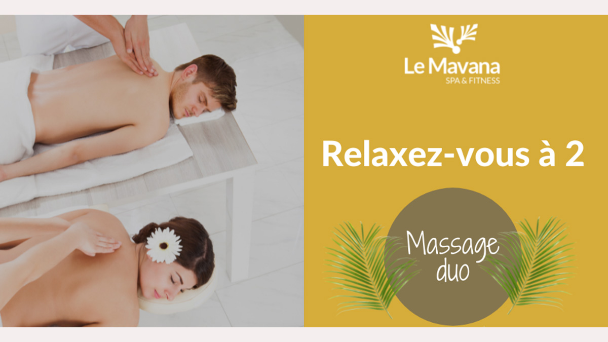 UN RENDEZ-VOUS MASSAGE DUO AVEC HOMEOPHARMA