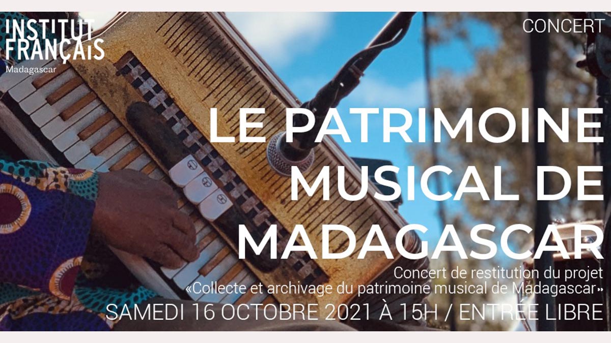 CONCERT SUR LE PATRIMOINE MUSICAL DE MADAGASCAR