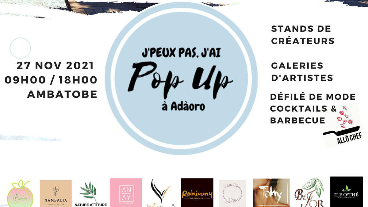 J’PEUX PAS, J’AI POP UP À ADÀORO !